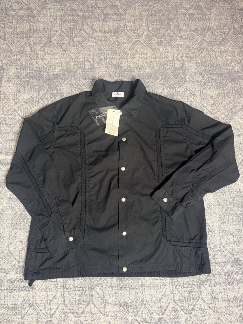 John Elliott Vintage Frame Shirt Black